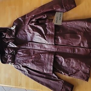 Excelled Leather Parka Jacket